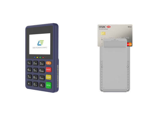 Handheld Mini Dual SIM Cards Betaling Mobiele Linux POS Terminal met SDK All In One POS System