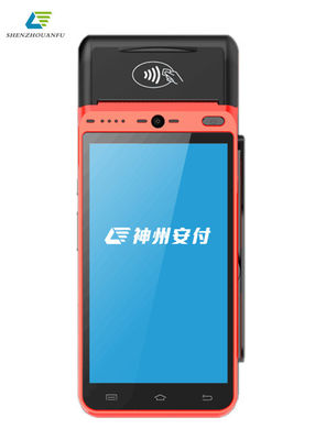 5,5 inch hogesnelheidsprinter Android Smart POS-terminal Ondersteuning 4G Wifi