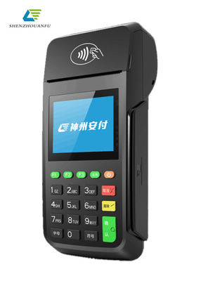 Draadloze traditionele handheld POS-terminal met geïntegreerd toetsenbord