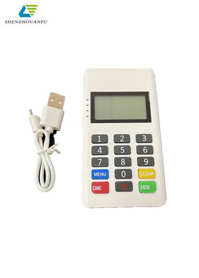 Wit Pos Swipe Machine OEM Handbediend Pos Terminal ISO-certificaat