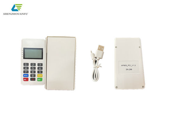 WiFi-Witte Vierkante het Verkooppuntterminal van de Connectiviteits Minipos-terminal