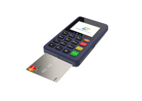 Beveiligde mobiele betaalkaart Bluetooth MPOS-terminal met EMV PCI-chip voor Linux-platform