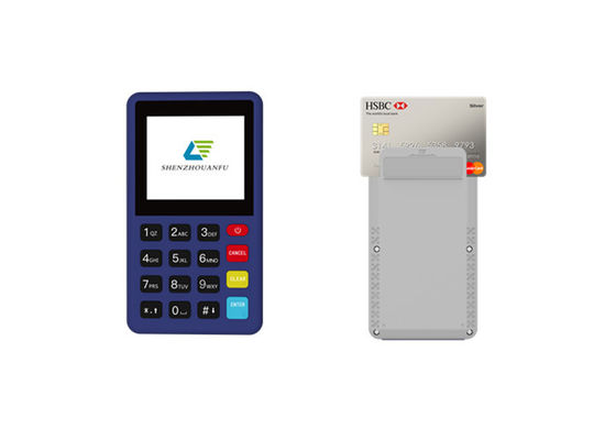 Warm te verkopen mini touchscreen handheld EMV PCI 5.0 gecertificeerde POS terminal machine