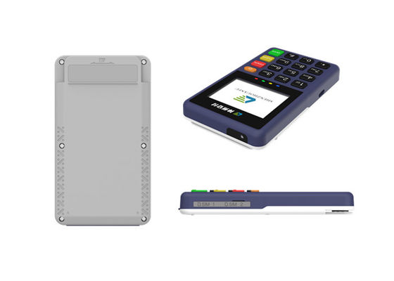 2.4 inch Terminal POS NFC 4G Wifi Mobile POS Terminal LINUX Mini POS Machine met Barcode Reader