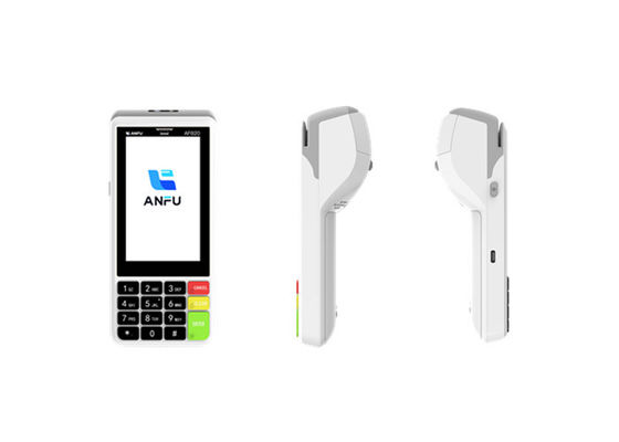 ANFU smart Android Handheld POS Terminal met Barcode Scanner EMV PCI gecertificeerd