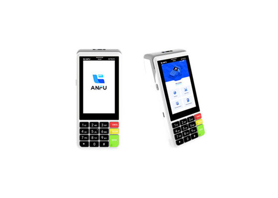 ANFU EMV gecertificeerd Android Mobile Smart Payment POS 4g Handheld Swiping card payment POS Terminals Met NFC Reader