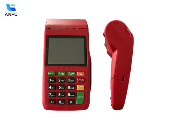 AF75 Pos Machine Micro Touch Card Swipe Machine Mobiele POS Terminal Linux RTOS