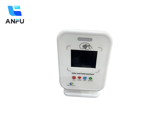 Desktop draadloze QR-code soundbox QF100 cloud luidspreker met 4G &amp; LCD-scherm