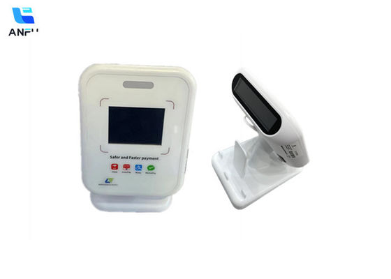 Desktop draadloze QR-code soundbox QF100 cloud luidspreker met 4G &amp; LCD-scherm