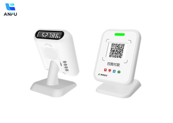 QR-code betaling draagbare soundbox luidspreker voor 4G-codelezer en uitzendterminal